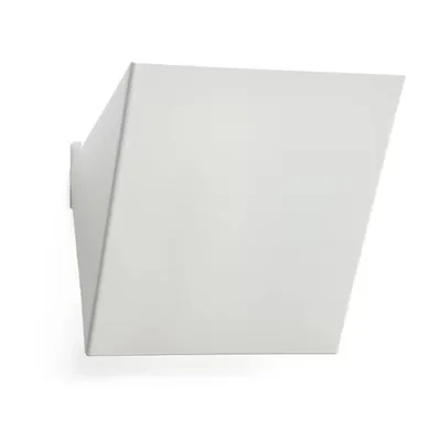 White Metal Wall Sconce