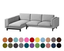 Nockeby Modern Gray Sectional Sofa