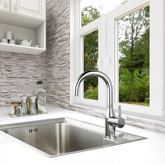 Modern Chrome Bar Faucet
