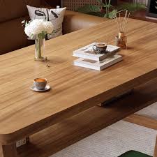 Modern Rectangular Oak Dining Table