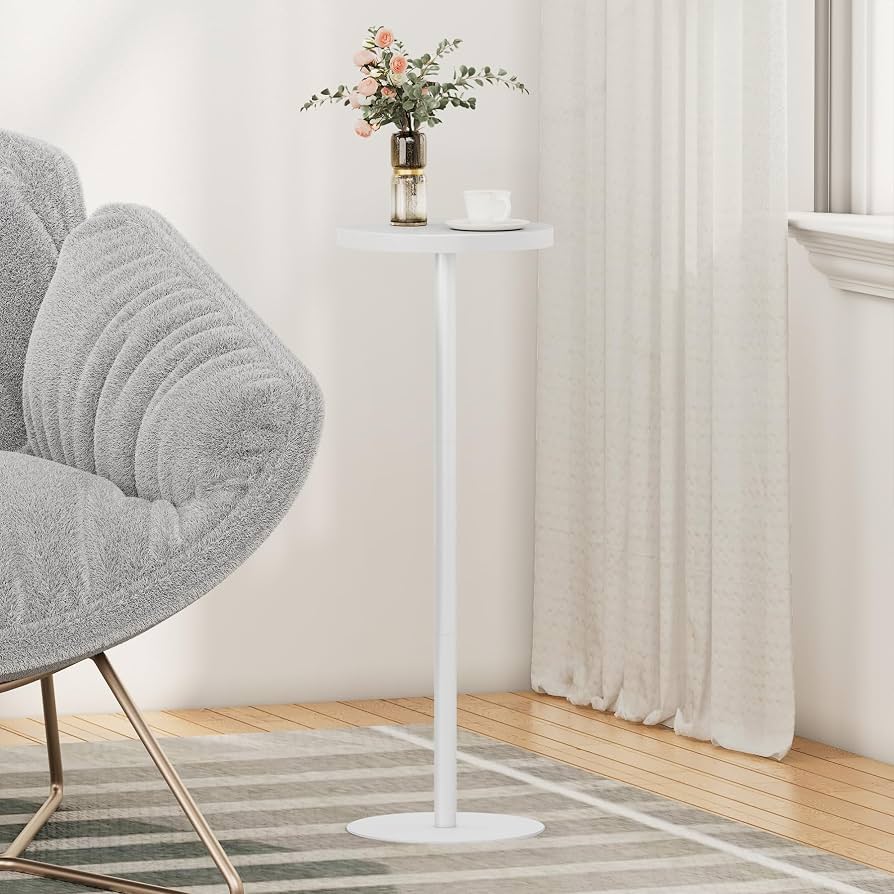 Minimalist Round Metal Side Table