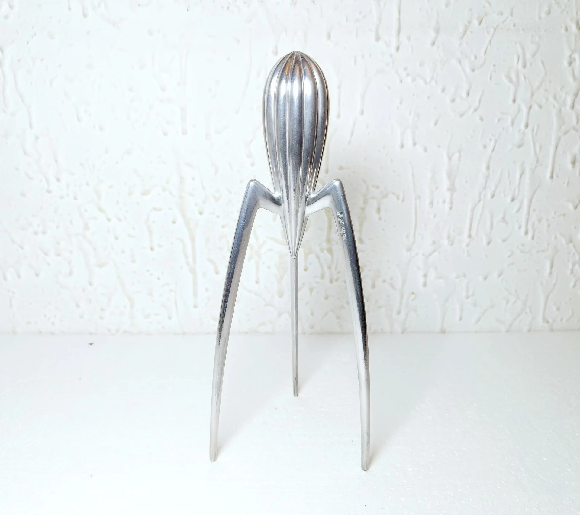 Alessi Juicy Salif Polished Aluminum Citrus Squeezer