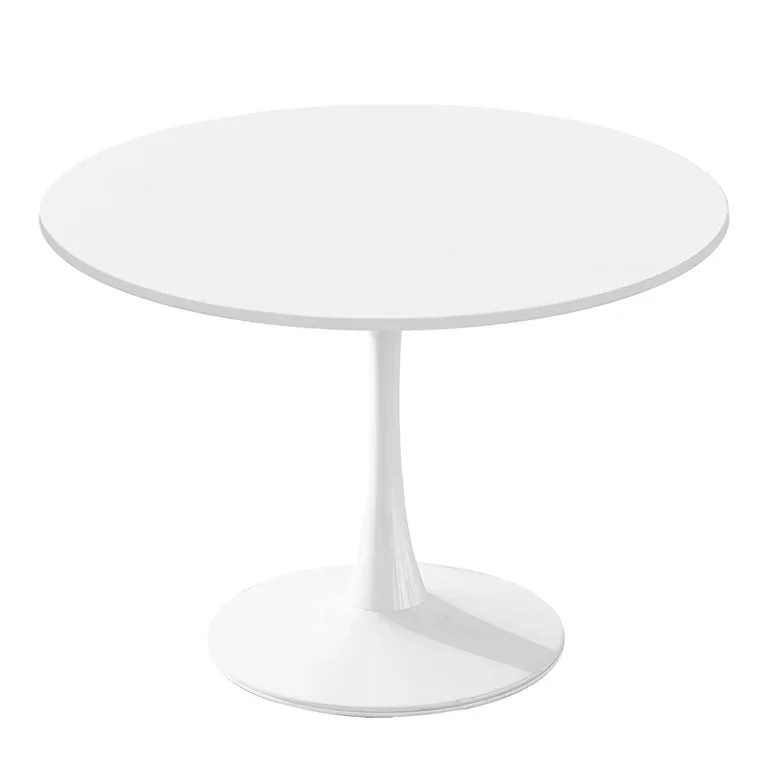 White Round Pedestal Dining Table