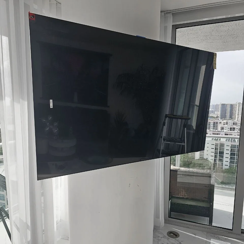 Modern Rectangular Television