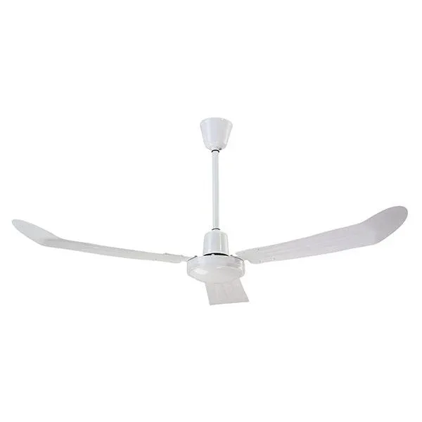 White Industrial Ceiling Fan