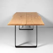 Oaken Solid Oak Rectangular Dining Table