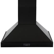 Matte Black Range Hood
