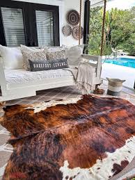 Brown Brindle Cowhide Rug