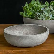 Terrace Concrete Decorative Bowl