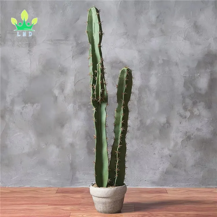 Faux Saguaro Potted Cactus