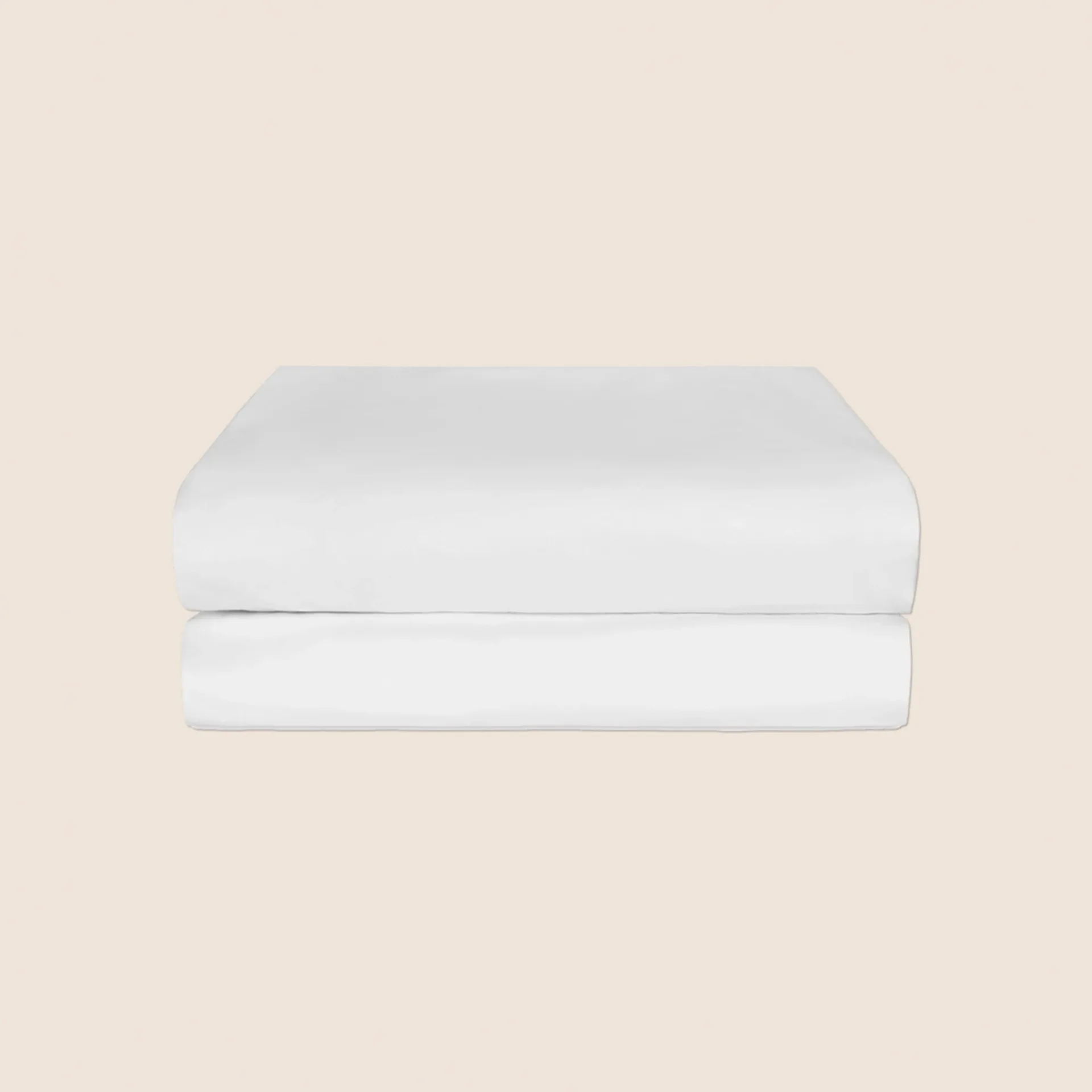 White Cotton Fitted Sheet