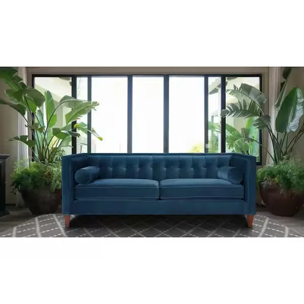 Jennifer Taylor Jack Tufted Velvet Sofa