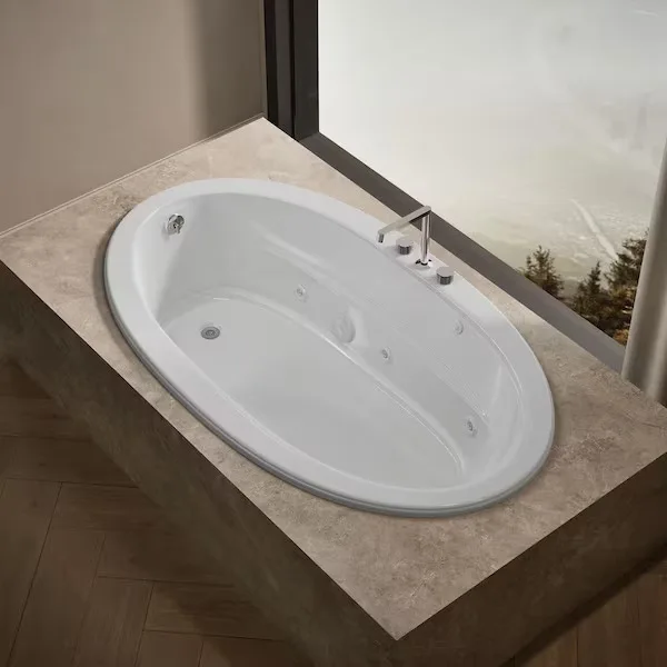 KOHLER Sunward Oval Jetted Bathtub