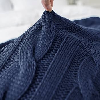 Knit Throw Blanket