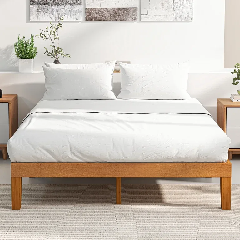 Wooden Platform Bed