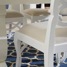 White Lacquered Dining Chair