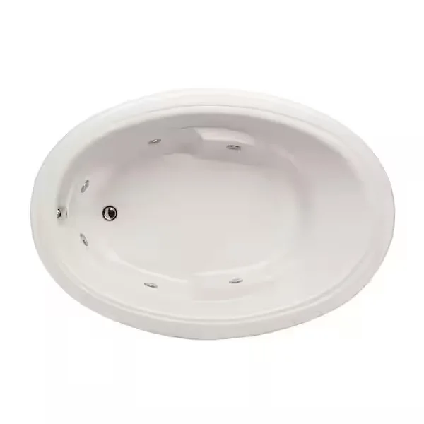 Hydro Systems Studio Oval White Oval Jetted Bathtub