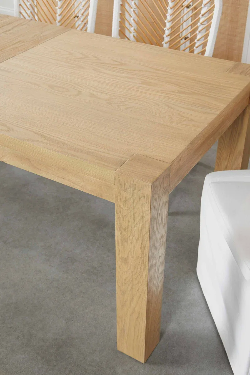 Adler Natural Oak Rectangular Dining Table