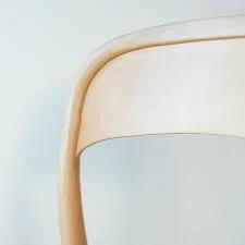 Loar Curved Wood Dining Chair