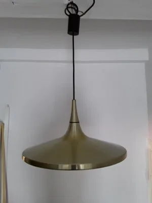Brushed Brass Metal Pendant Light