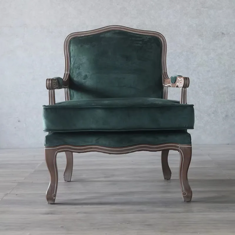 French Provincial Upholstered Settee