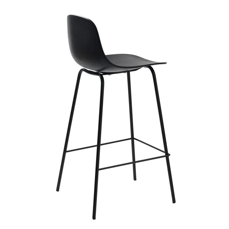 Modern Black Bar Stool