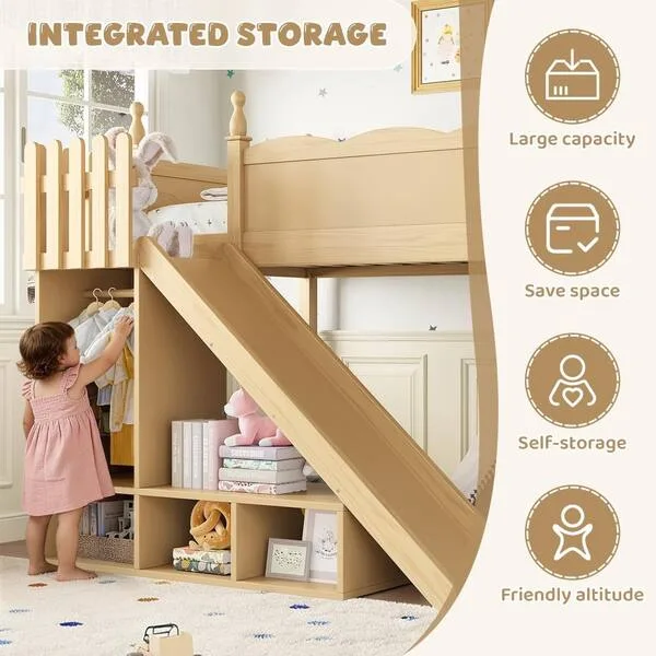 Indoor Wooden Slide