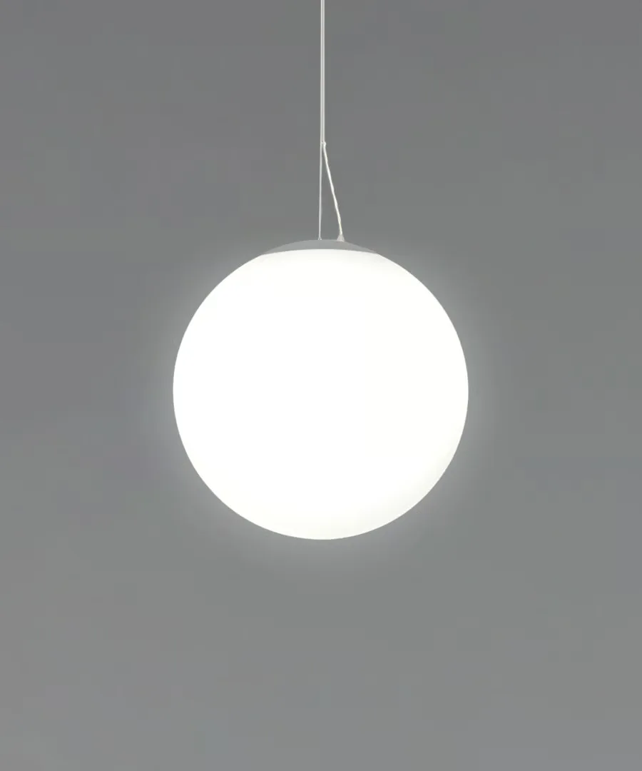 Glass Globe Pendant Light