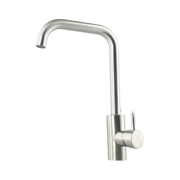 Brushed Steel Kitchen Faucet