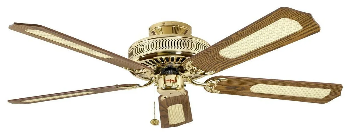 Fantasia Classic Polished Brass Ceiling Fan