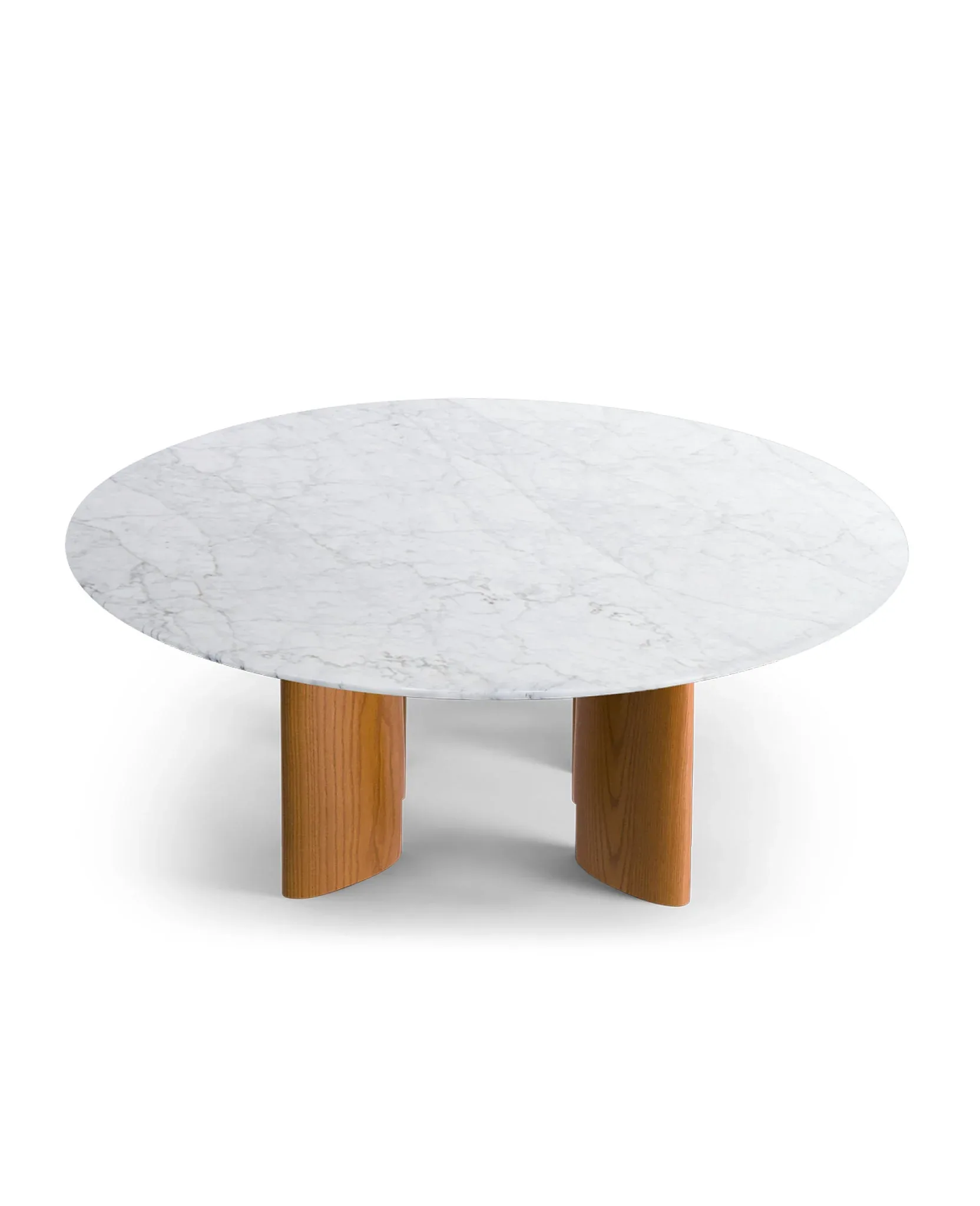 Carlotta Round Marble Coffee Table