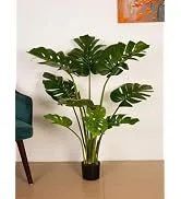 Artificial Monstera Potted Plant