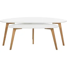 Olive Oval Coffee Table