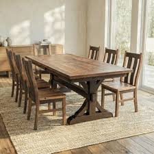 Rectangular Farmhouse Dining Table