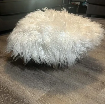 Sheepskin Stool