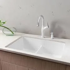 Blanco Diamond White Rectangular Undermount Kitchen Sink