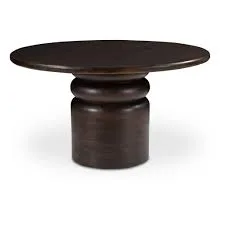 Round Wood Dining Table