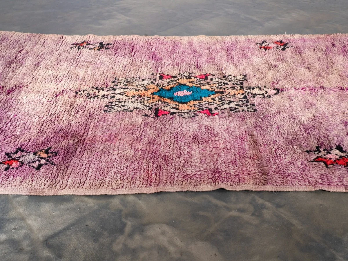 Boujaad Vintage Moroccan Wool Area Rug