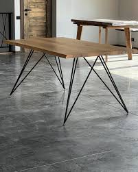 Industrial Rectangular Dining Table