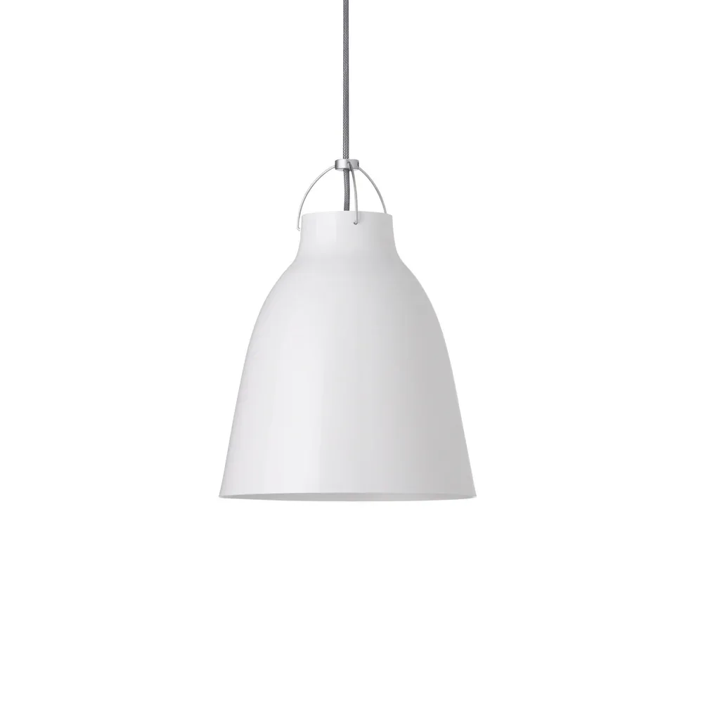Fritz Hansen Caravaggio White Metal Pendant Light