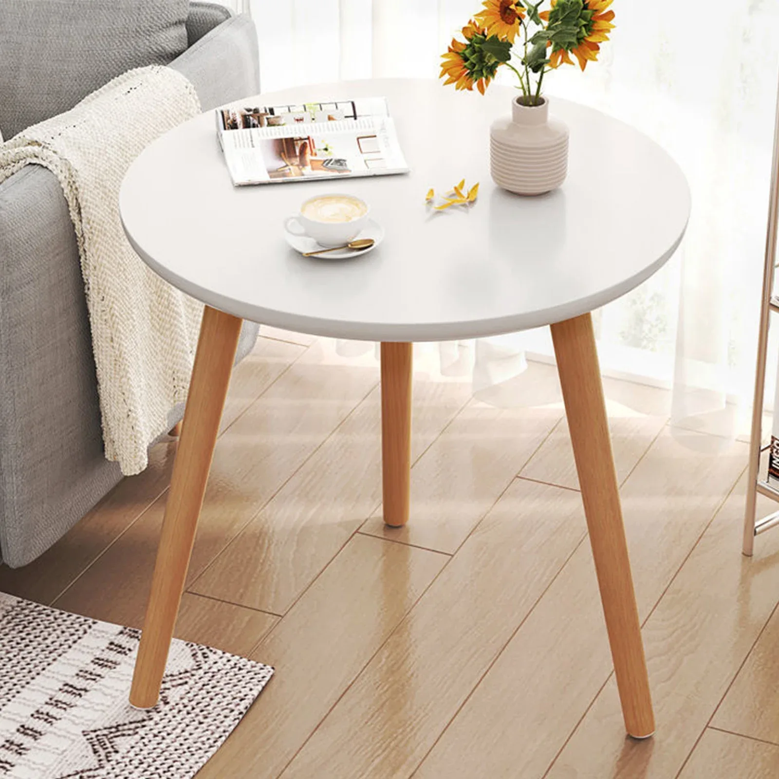 Minimalist Round Side Table