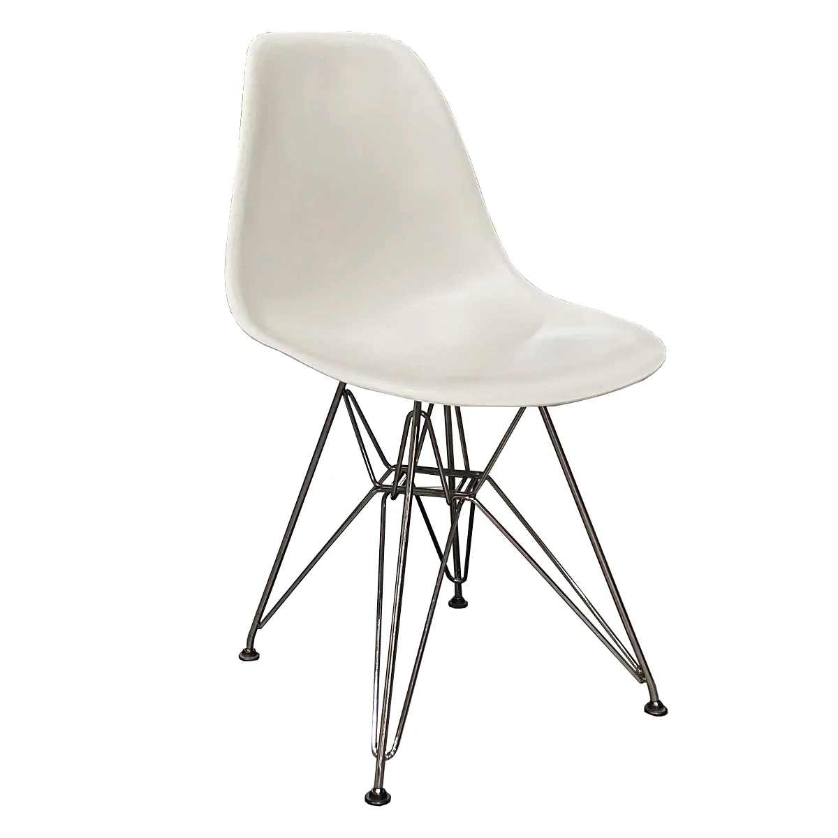 Herman Miller Eames White Molded Shell Chair