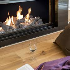 Modern Linear Fireplace