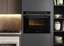 Modern Black Built In Oven