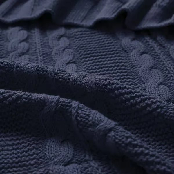Knit Throw Blanket