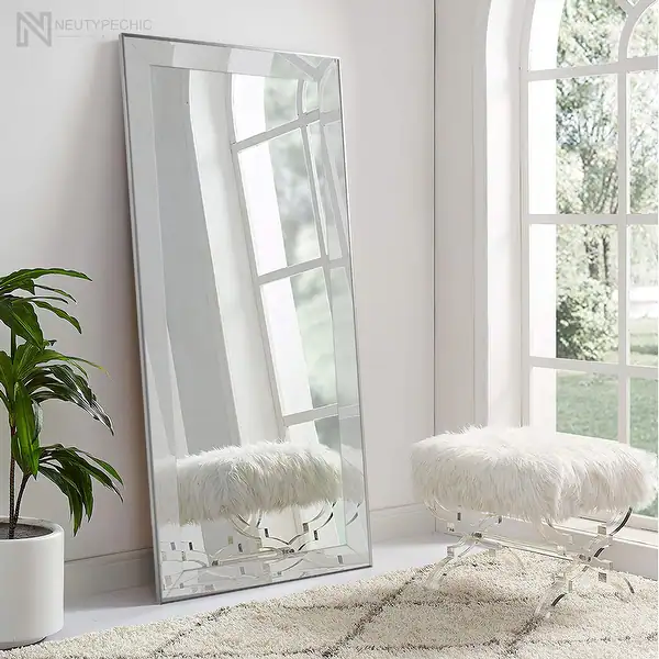 chic Full Length Beveled Floor Mirror - 70x30