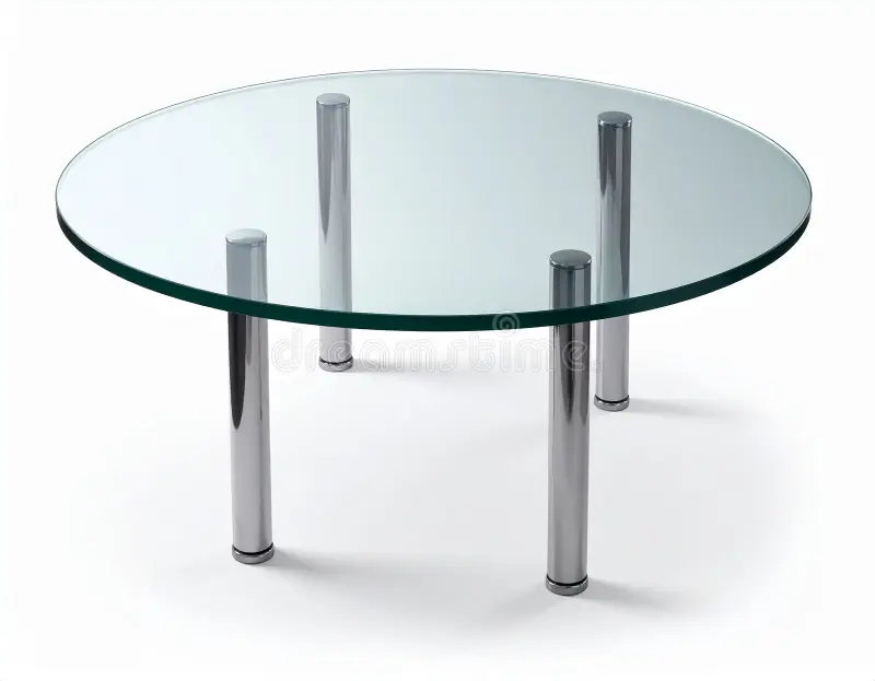 Round Glass Coffee Table