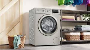 Bosch Silver Modern Washing Machine