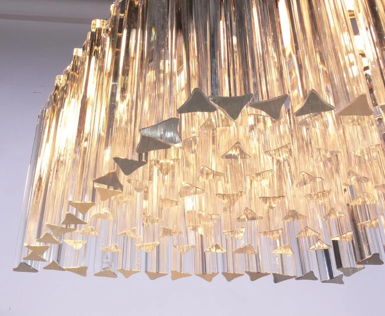 Camer Tiered Crystal Prism Chandelier