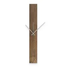 Minimalist Rectangular Wood Wall Clock